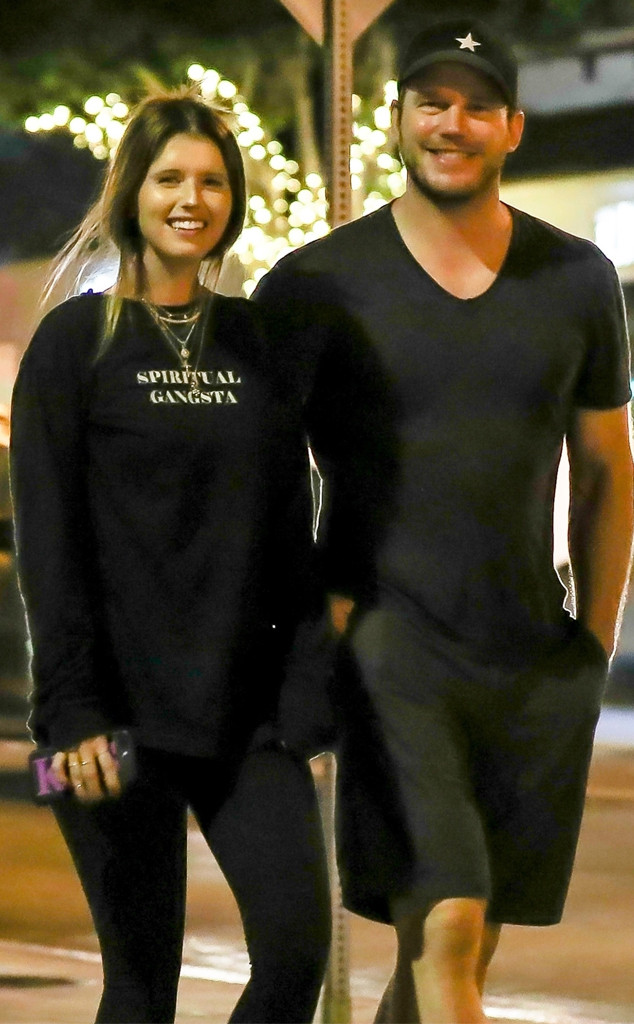 Chris Pratt and Katherine Schwarzenegger Go Casual for a Dinner Date
